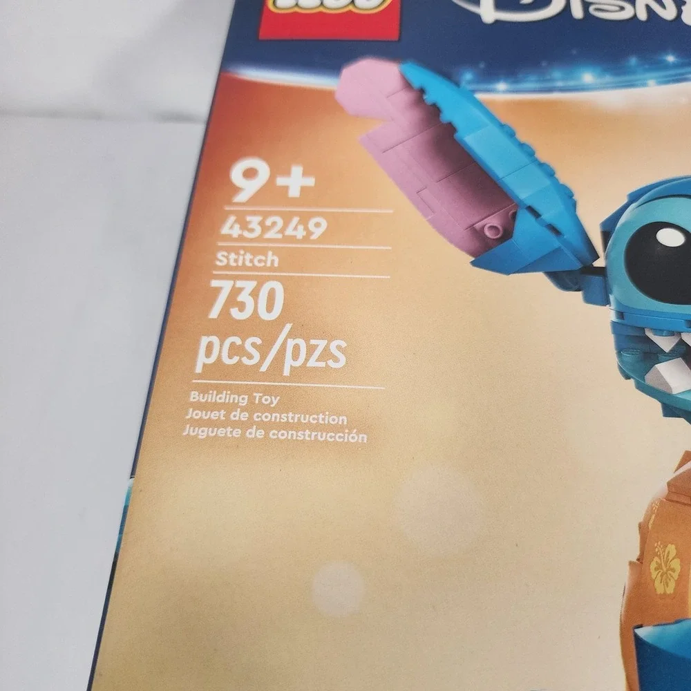 LEGO Disney Stitch 43249 Building Set 730 Pieces New Sealed